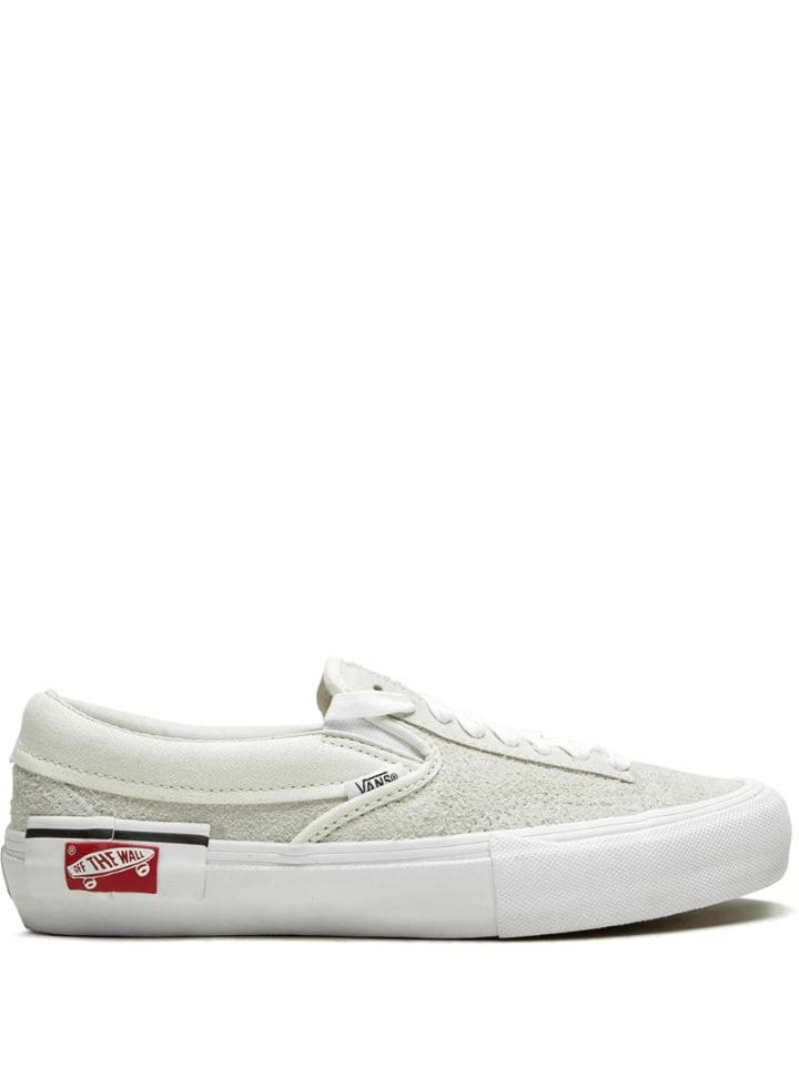 Vans Slip On Cap Lx Sneakers - White