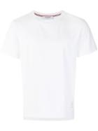 Thom Browne Side Slit Relaxed Short-sleeve Tee - White