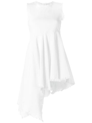 Olympiah Asymmetric Dress - White