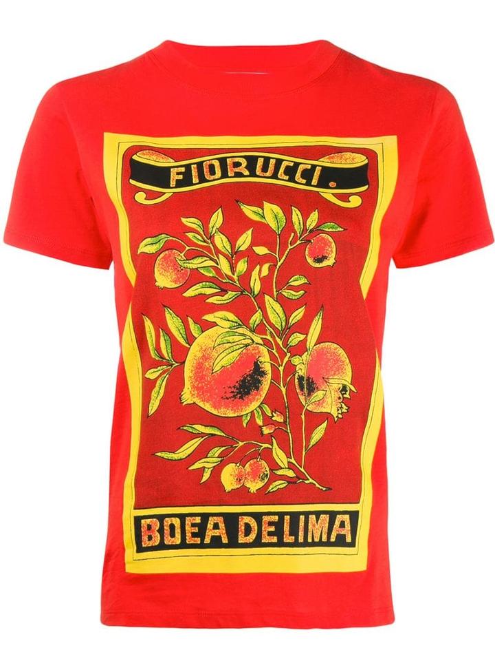 Fiorucci Bianca Towel T-shirt - Red