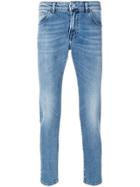Entre Amis Light-wash Fitted Jeans - Blue