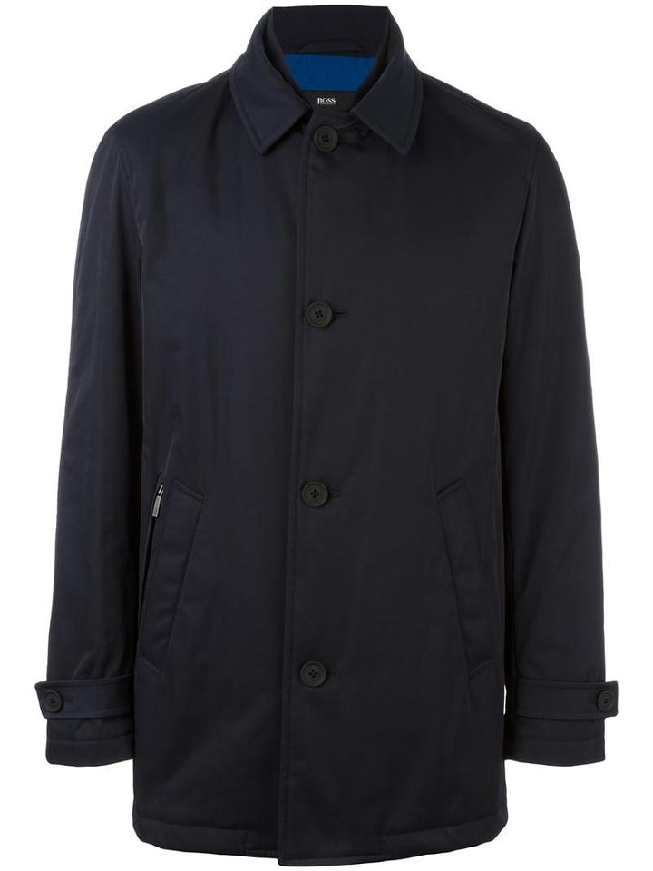 Boss Hugo Boss Lightweight Jacket, Men's, Size: 52, Blue, Cotton/polyester/wool