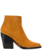 Chloé 95mm Ankle Boots - Brown