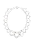 Yves Saint Laurent Vintage Heart Necklace - Metallic