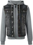 Philipp Plein 'mirrow' Hoodie, Men's, Size: Large, Blue, Cotton/polyester