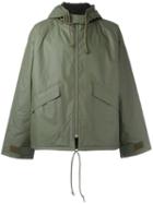 Yeezy Season 3 Waxed Anorak, Men's, Size: Medium, Green, Cotton/nylon/polyester/polyurethane