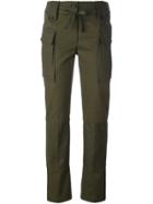 Alexander Mcqueen Straight-leg Cargo Trousers - Green