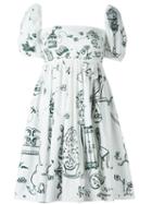 Dolce & Gabbana Garden Print Dress