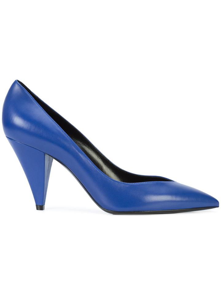 Saint Laurent Era 85 Pumps - Blue