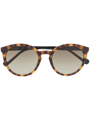 Liu Jo Round-frame Sunglasses - Brown