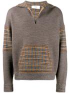 Pringle Of Scotland Kangaroo Pocket Sweater - Brown