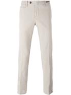 Pt01 Classic Slim Chinos, Men's, Size: 50, Nude/neutrals, Cotton/spandex/elastane