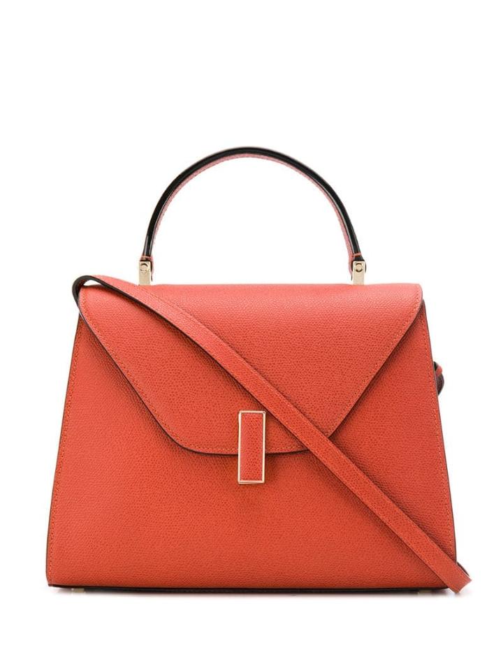 Valextra Iside Cross Body Bag - Orange