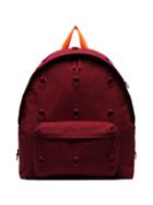 Raf Simons X Eastpak Burgundy Padded Loop Backpack - Red