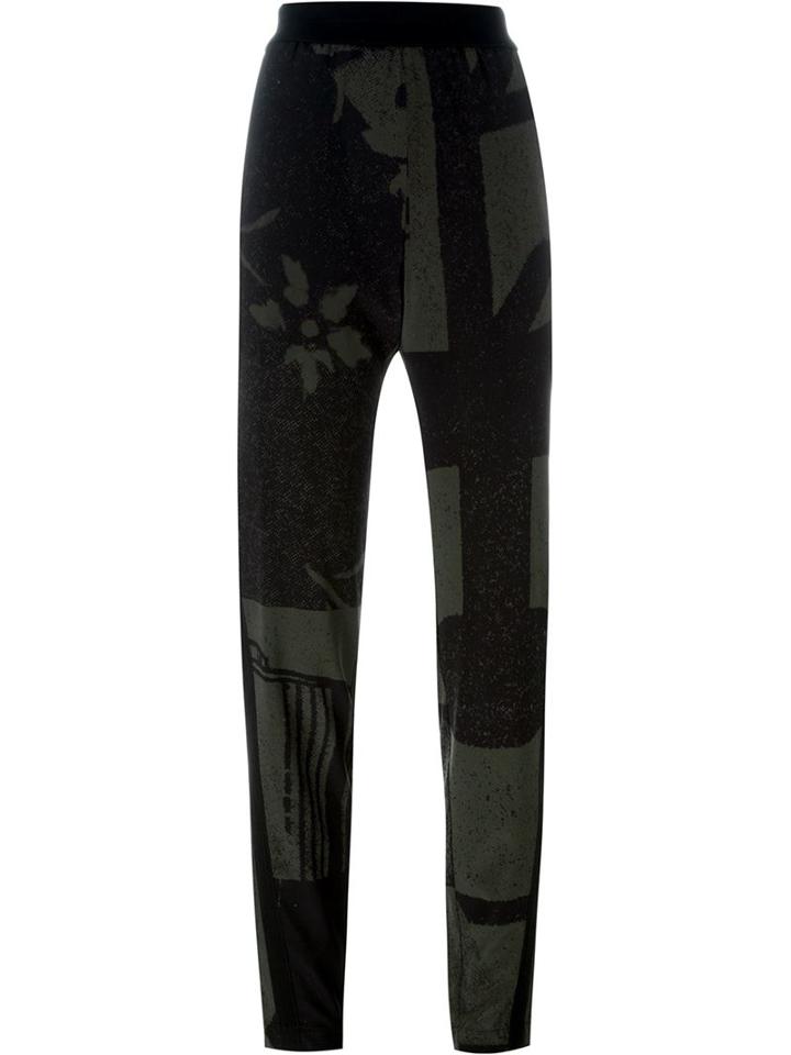 A.f.vandevorst '161 Passport' Track Trousers, Women's, Size: 36, Green, Silk/spandex/elastane