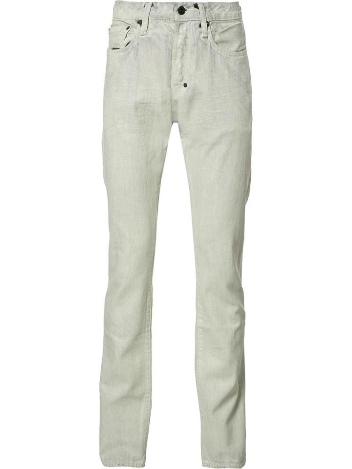Prps Slim-fit Jeans, Men's, Size: 30, White, Cotton