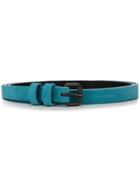 Haider Ackermann Thin Adjustable Belt - Blue