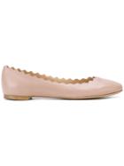 Chloé Lauren Ballet Flats - Nude & Neutrals