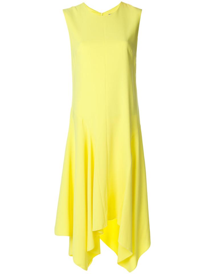 Sportmax Laser Midi Dress - Yellow & Orange