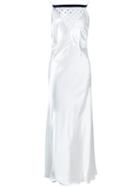 Shift Metallic Dress - Women - Viscose - 6, White, Viscose, Christopher Esber