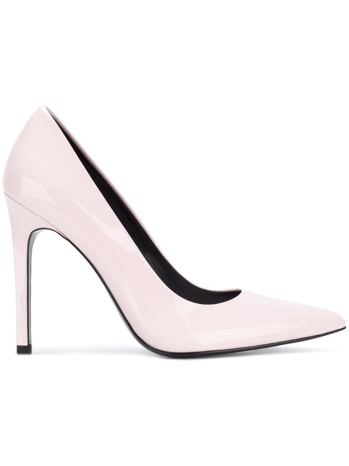 Calvin Klein Jeans Pointed Toe Stiletto Pumps - Pink