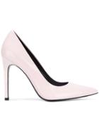 Calvin Klein Jeans Pointed Toe Stiletto Pumps - Pink