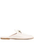 Tod's Double T Slippers - White