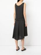 Yohji Yamamoto Vintage Loose Sleeveless Dress - Grey