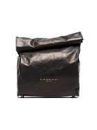 Simon Miller Black Lunchbox 20 Leather Clutch Bag