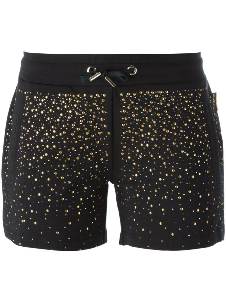 Versace Jeans Studded Shorts - Black
