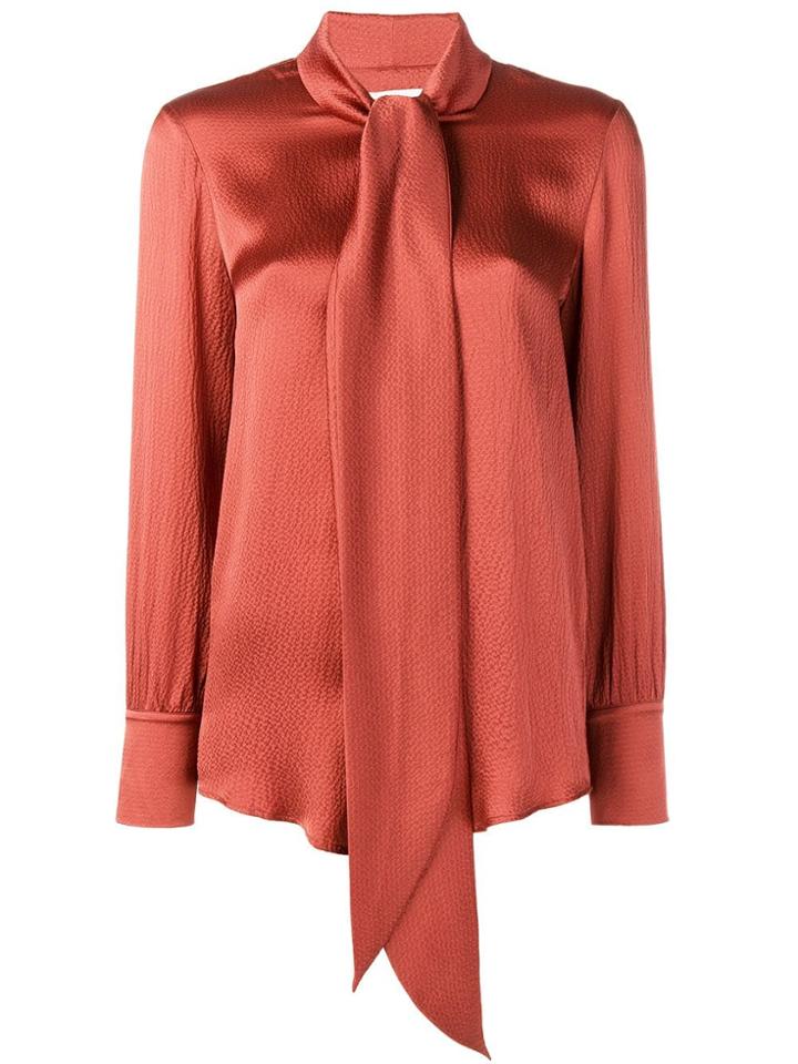 L'autre Chose Silk Blouse - Pink