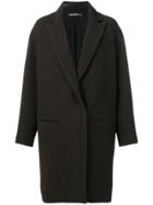 32 Paradis Sprung Frères Single-breasted Overcoat - Grey