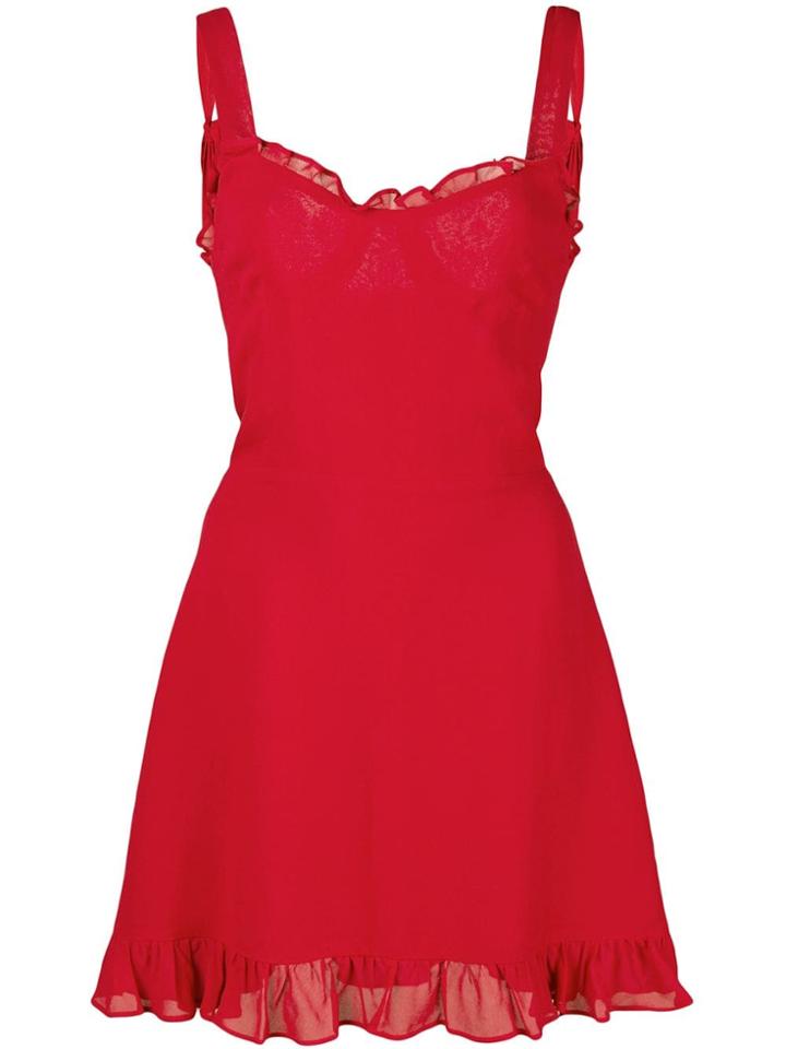 Reformation Christine Dress - Red