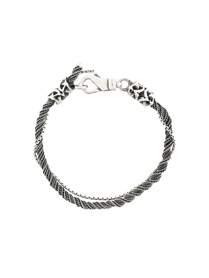 Emanuele Bicocchi Twist Bracelet - Metallic
