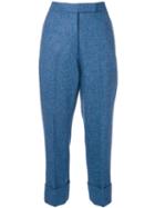 Thom Browne Shetland Mens Fit Trouser - Blue
