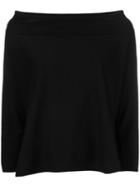 Aspesi - Off-the-shoulder Top - Women - Cotton - Xs, Black, Cotton