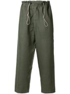 The Silted Company Loose Fit Trousers - Green