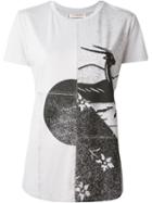 A.f.vandevorst '161 Frenched' T-shirt, Women's, Size: Small, Grey, Spandex/elastane/viscose