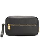 Billionaire Zipped Clutch Bag - Black