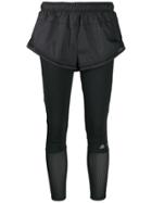 Adidas By Stella Mcmartney Performance Essentials Shorts Over Leggings