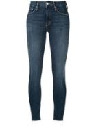 Mother Looker Ankle Jeans - Blue