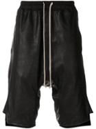 Rick Owens Drop-crotch Shorts - Blue