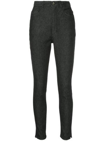 En Route Slim High-waisted Jeans - Black
