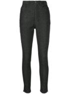En Route Slim High-waisted Jeans - Black