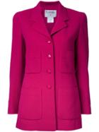 Chanel Vintage Long Sleeve Jacket - Pink & Purple