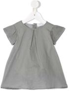 Opililai - Toile Shift Dress - Kids - Cotton - 18 Mth, Grey