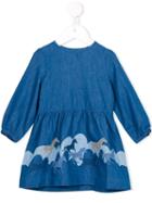 Stella Mccartney Kids - 'skippy' Dress - Kids - Cotton - 6 Mth, Blue