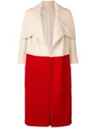 A.n.g.e.l.o. Vintage Cult 1970's Two-tone Coat - Neutrals