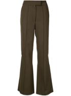 C & M Veda Flared Trousers - Green