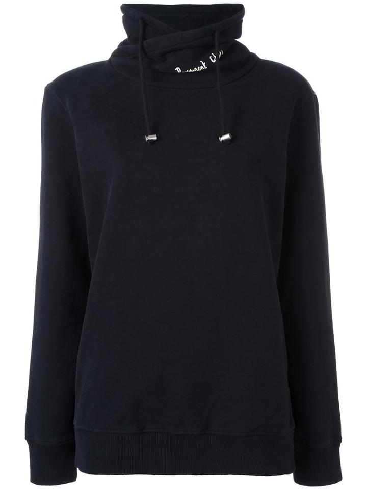Each X Other High Neck Sweatshirt, Women's, Size: Small, Black, Cotton